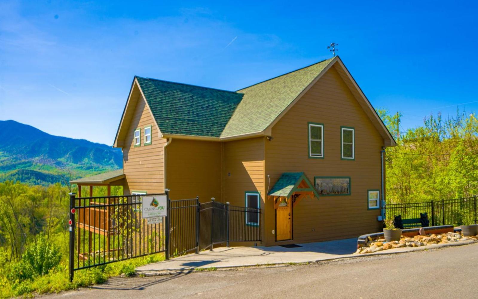 Beartastic Mountain View Lodge 蓋特林堡 外观 照片