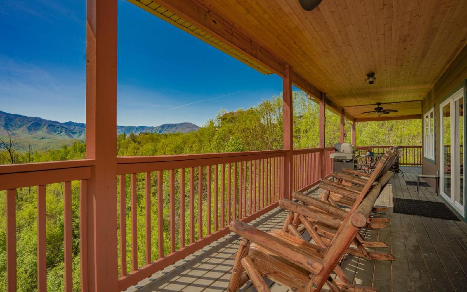 Beartastic Mountain View Lodge 蓋特林堡 外观 照片